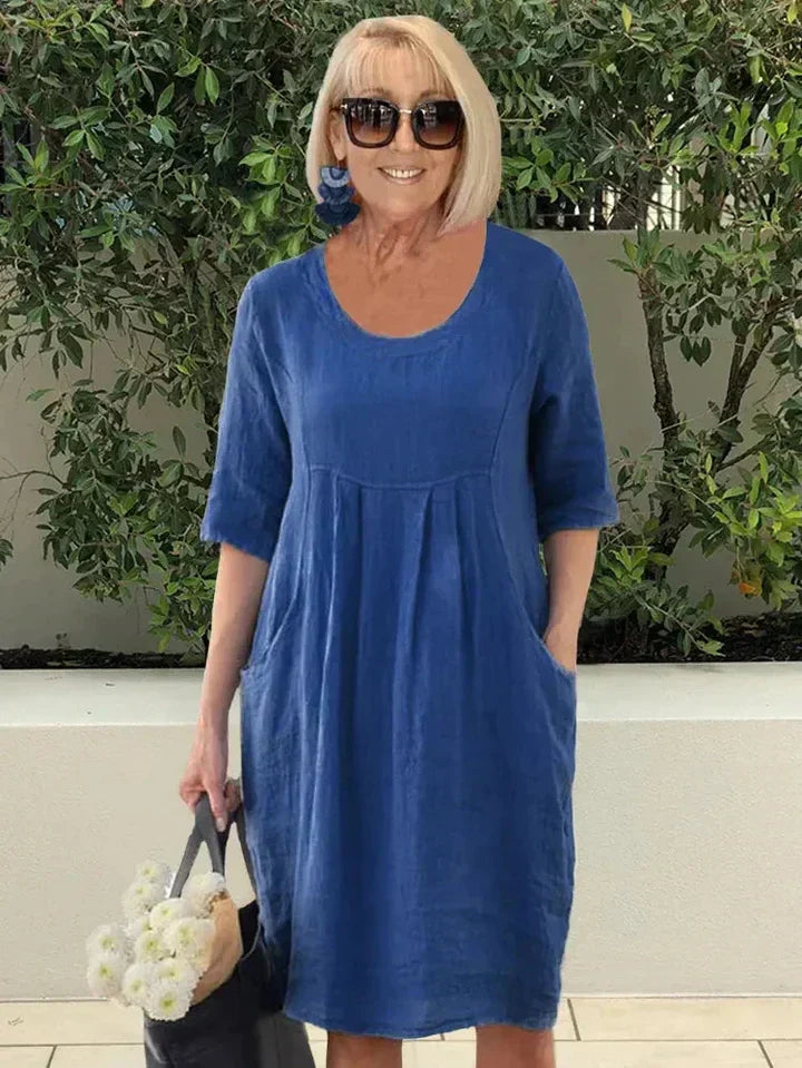 Caroline | Loose Dress with Pockets