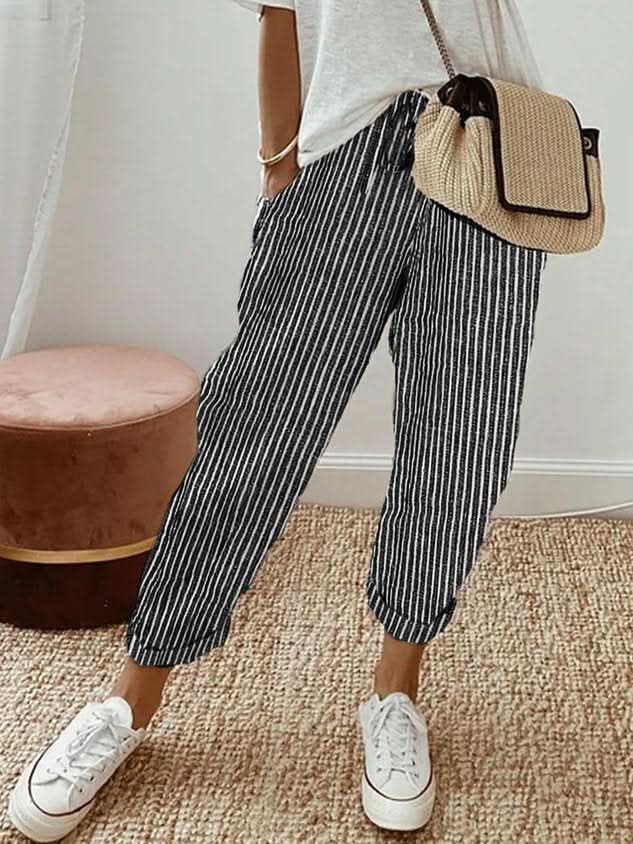 Lucienne | Anti-Sweat Luxe Linen Pants
