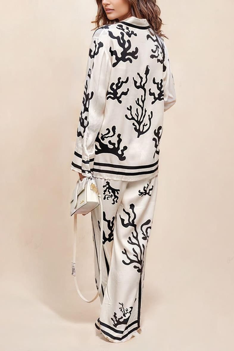 Tilda | Stylish Silk Pajama Set