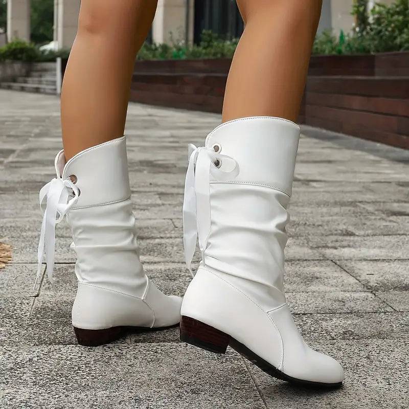 CASSY | ELEGANT MID CALF BOOTS
