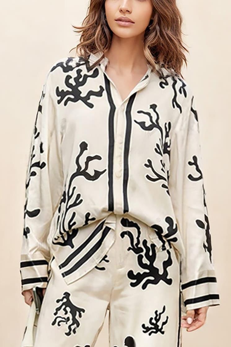Tilda | Stylish Silk Pajama Set