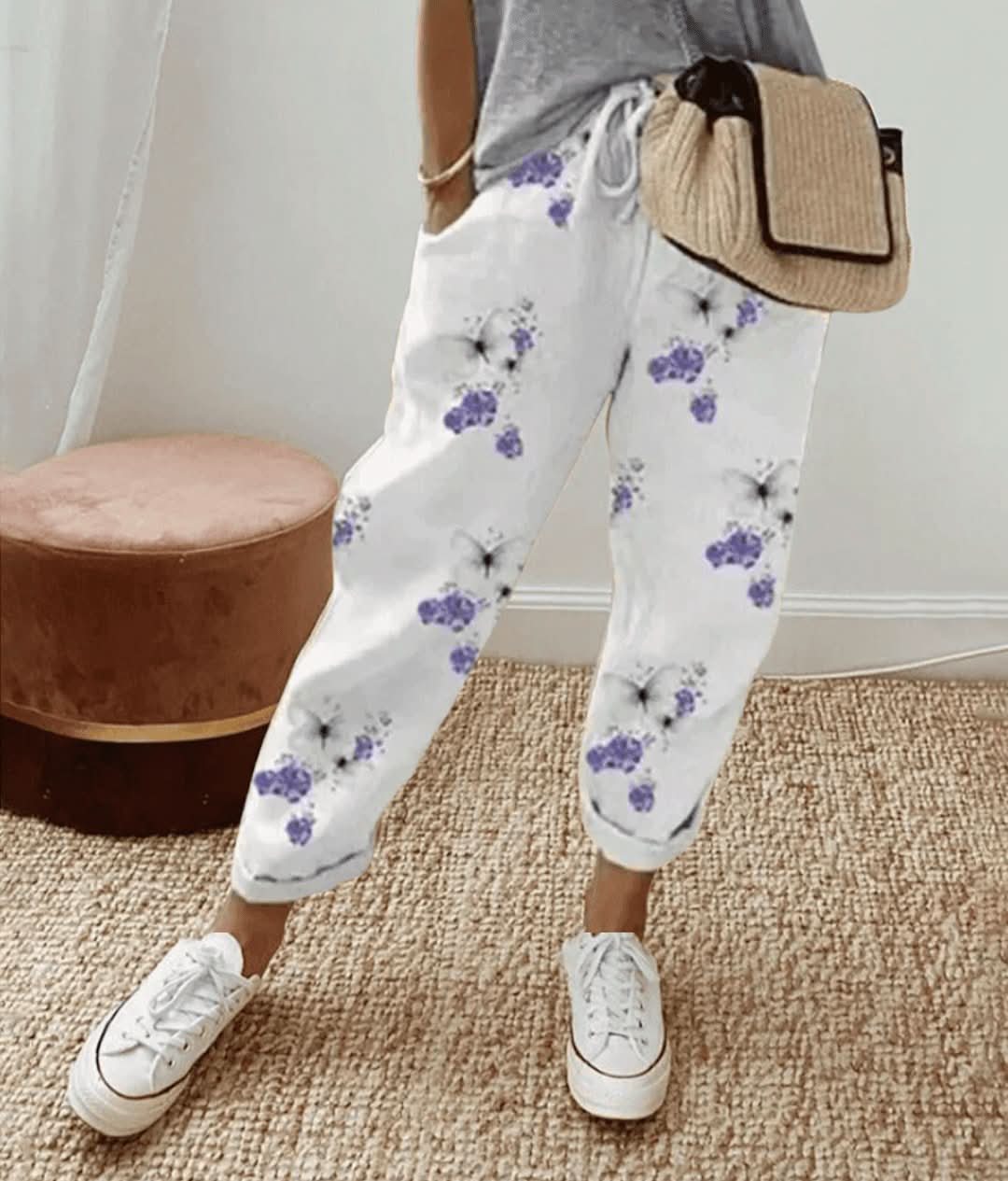 Bella | Chic trousers in cotton-linen