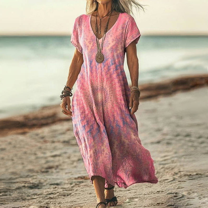 Tamara - Vintage Gradient Dress