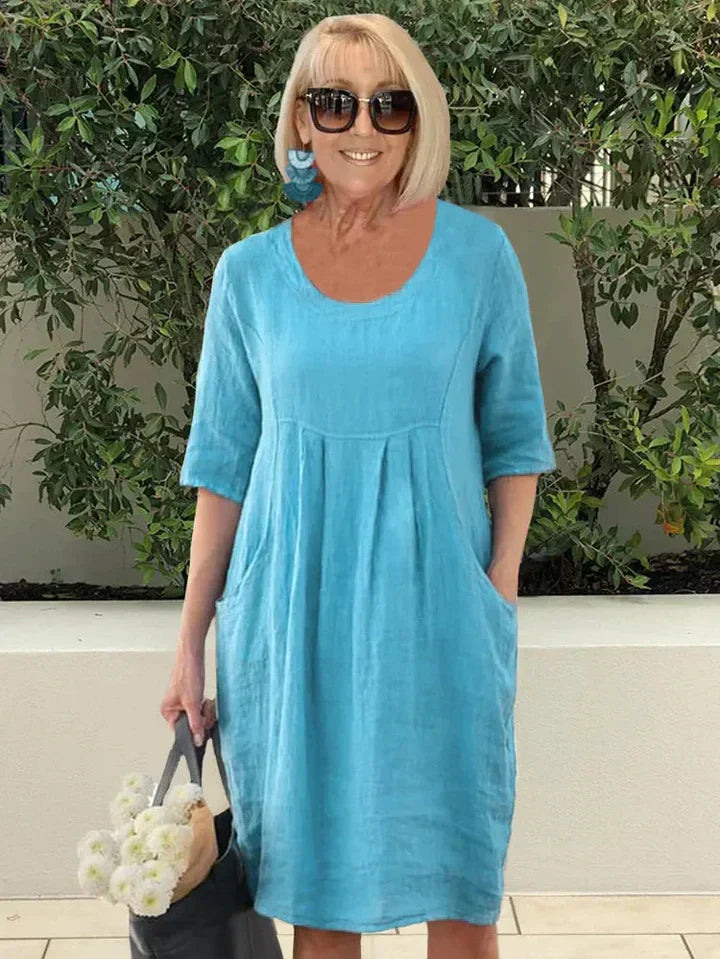 Caroline | Loose Dress with Pockets