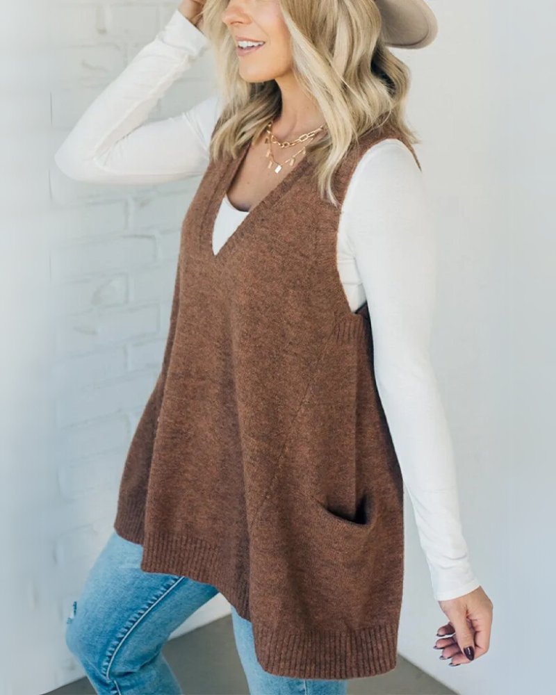 Belena™ | Cosy Knit Vest 
