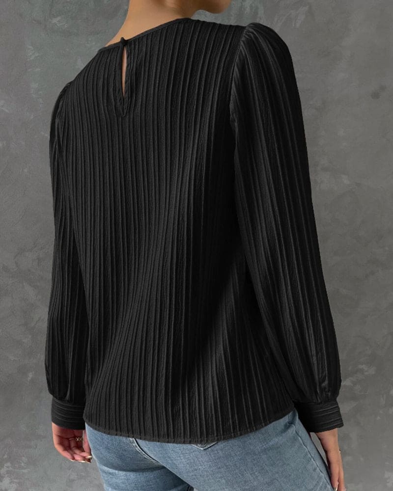Isabelle - Blouse with Lantern Sleeves
