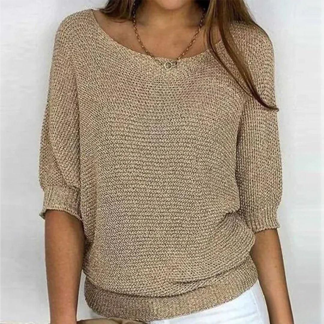 Indy | Cozy Relaxed Knit Top