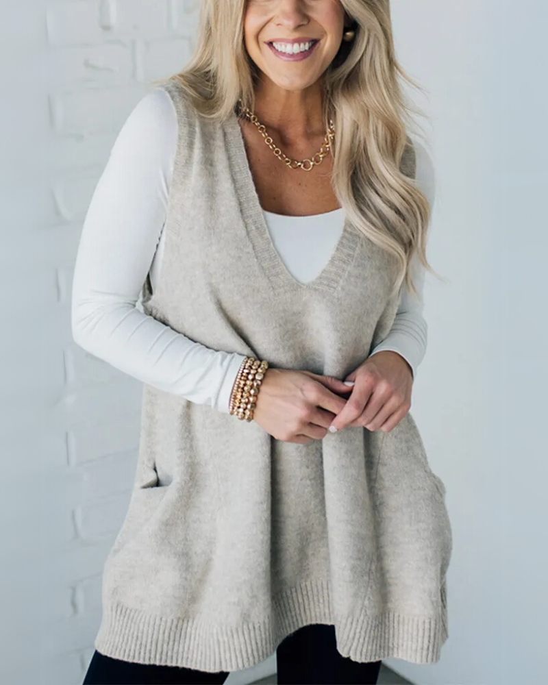 Belena™ | Cosy Knit Vest 