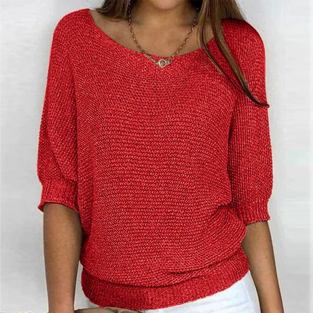 Indy | Cozy Relaxed Knit Top