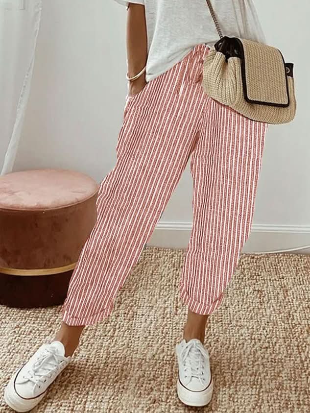 Lucienne | Anti-Sweat Luxe Linen Pants