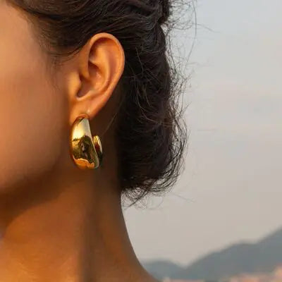 Half Moon Earrings