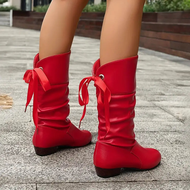 CASSY | ELEGANT MID CALF BOOTS