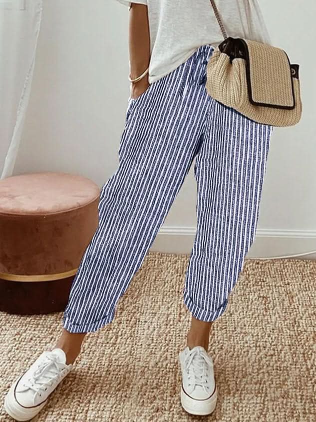 Lucienne | Anti-Sweat Luxe Linen Pants