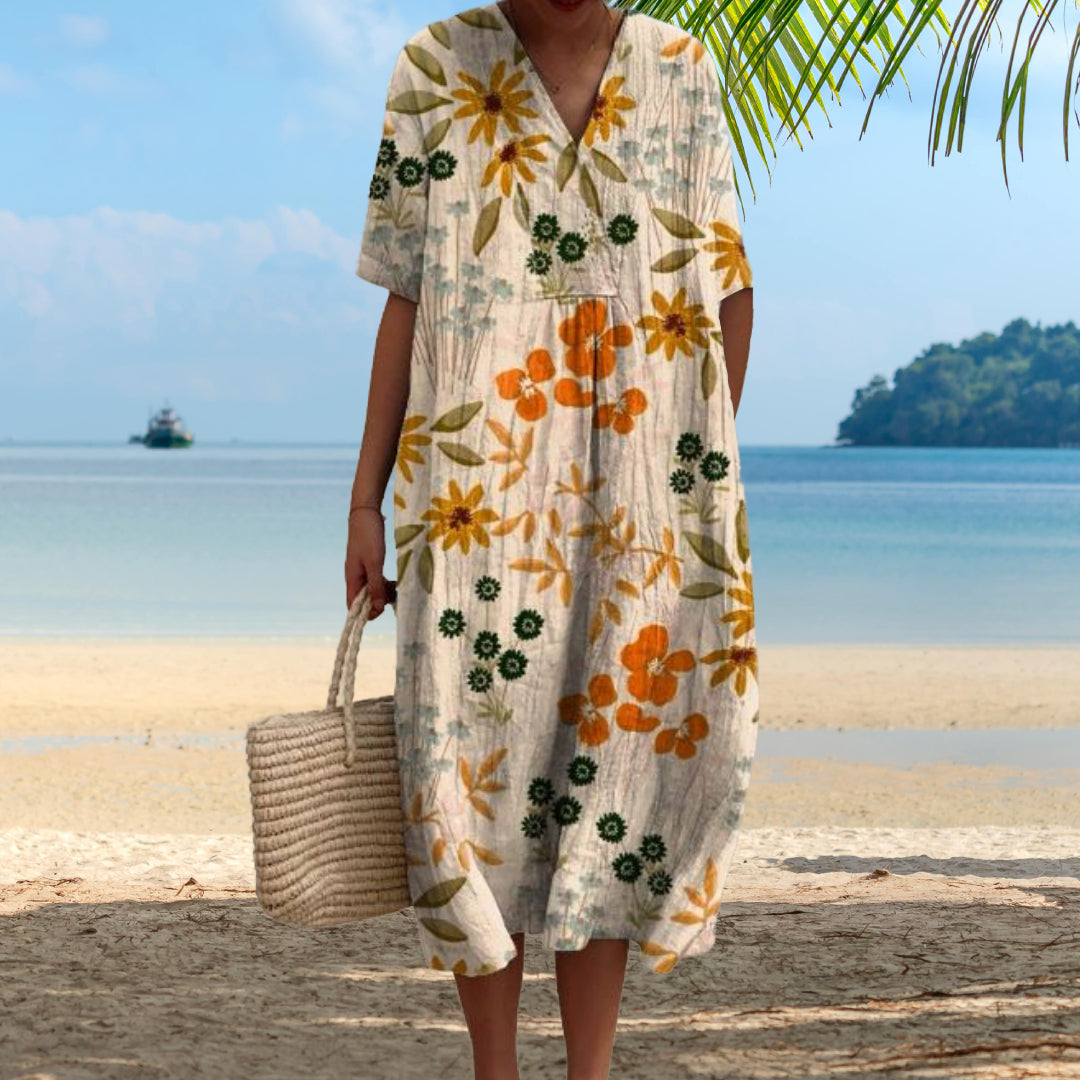 Rachel | Vibrant Floral Dress