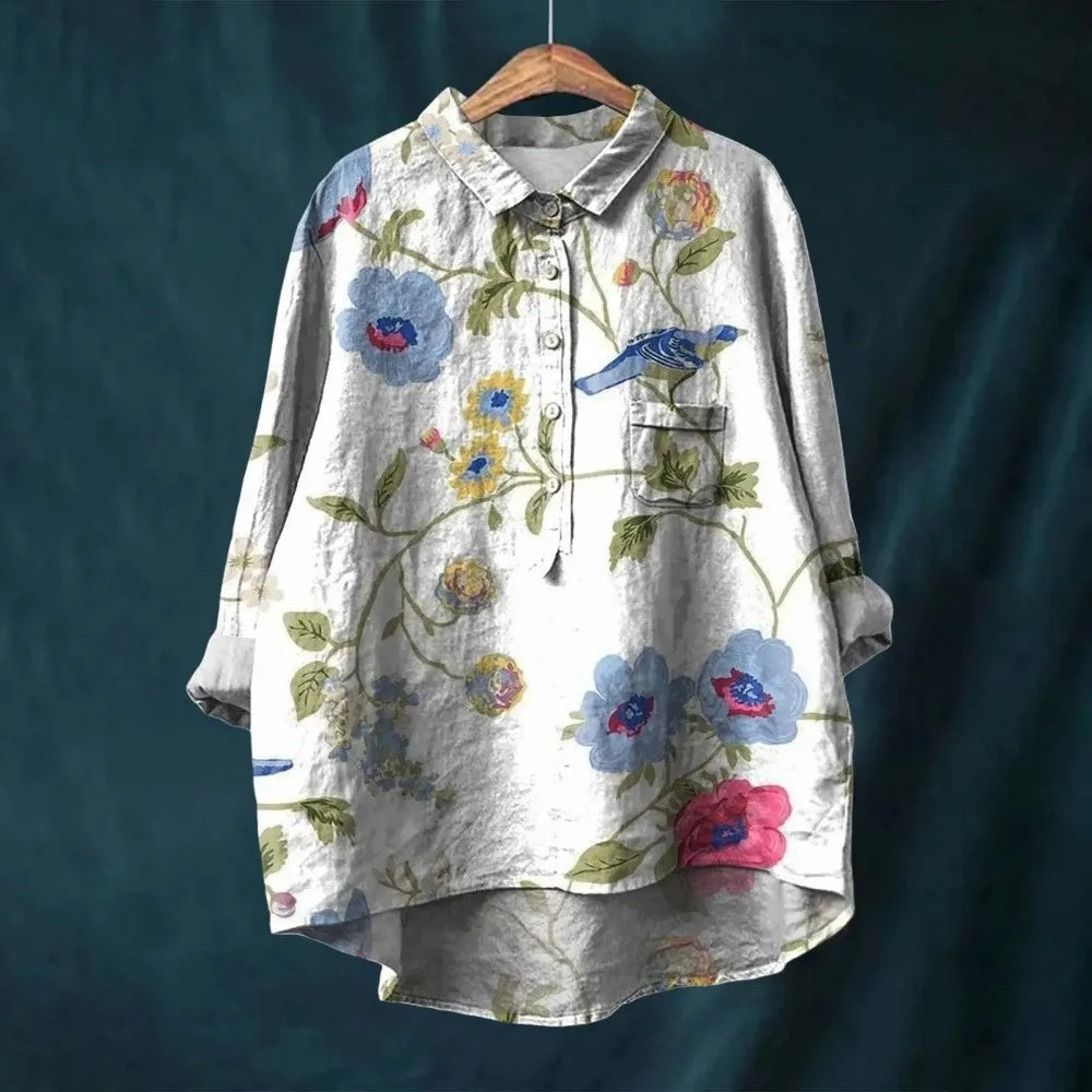 Rosa - Floral Breeze Blouse