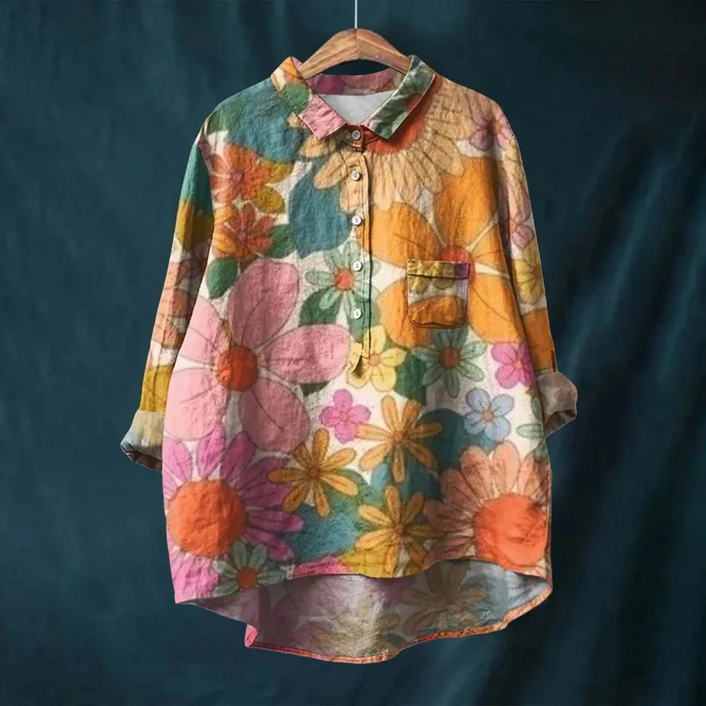 Rosa - Floral Breeze Blouse