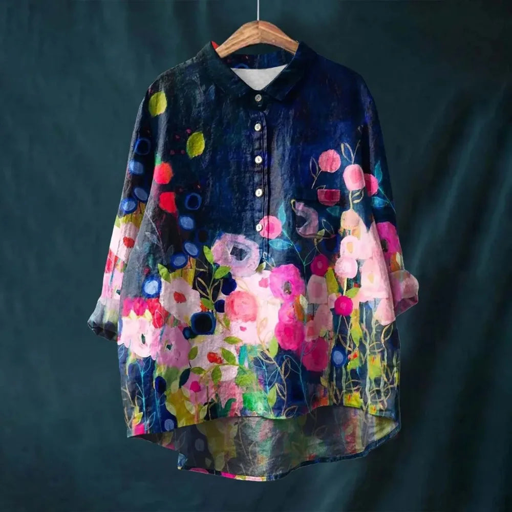 Rosa - Floral Breeze Blouse