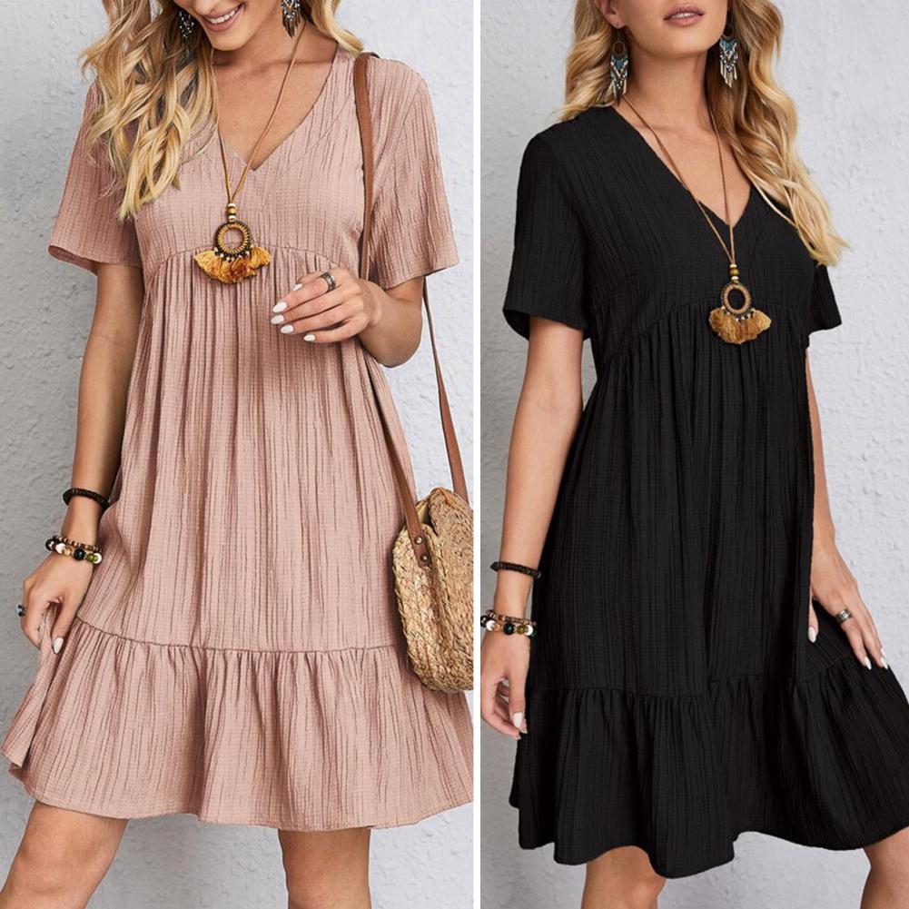 Nicole | Elegant Dress with Tummy Coverage 