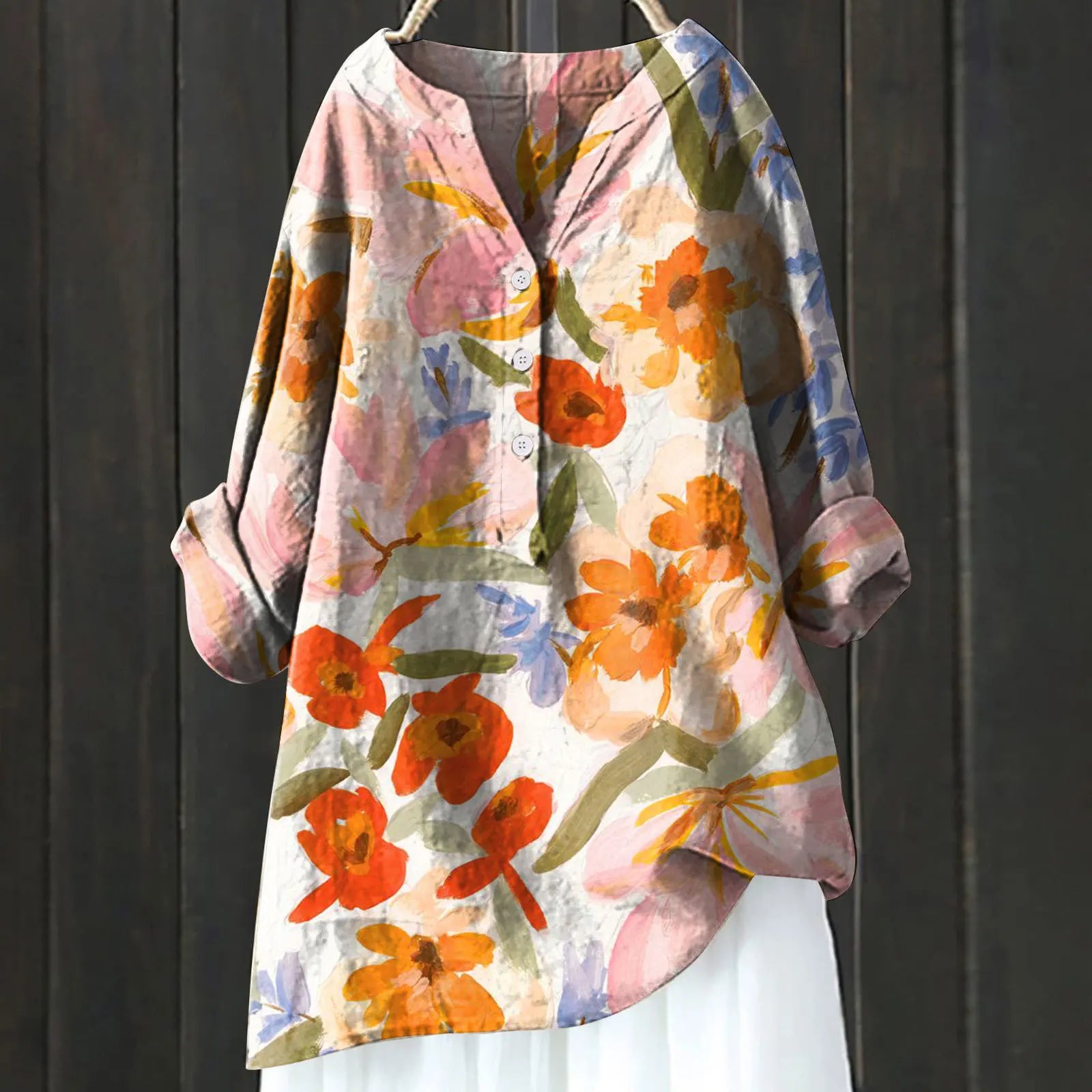 Farrah™ Elegant Floral Blouse 