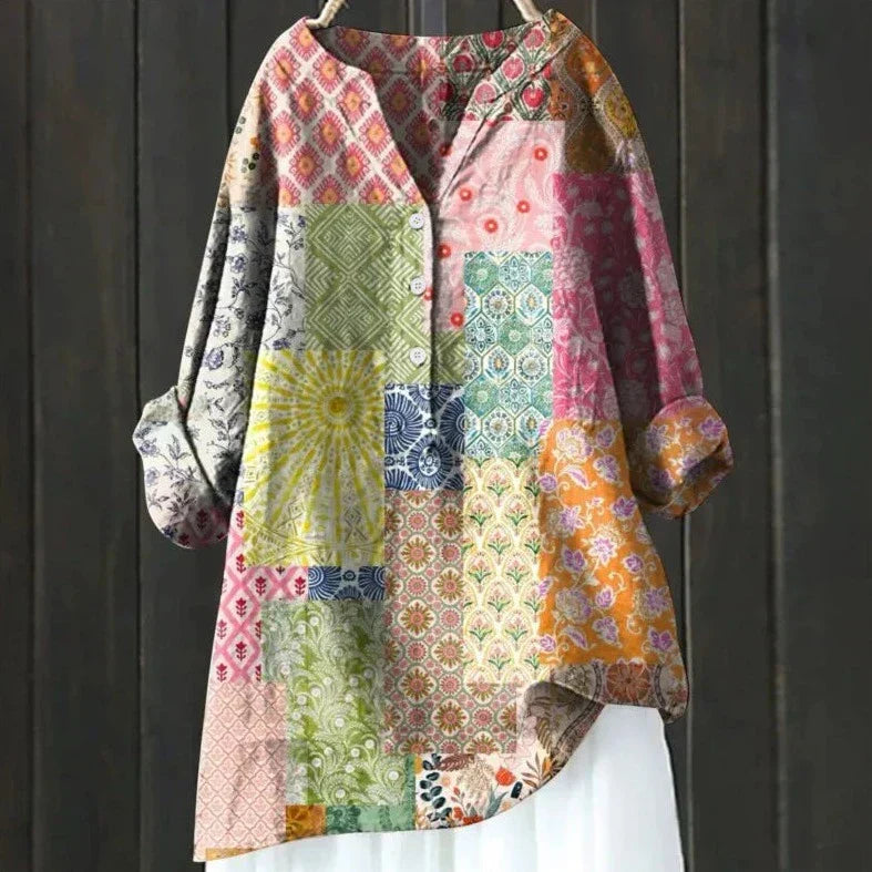 Farrah™ Elegant Floral Blouse 