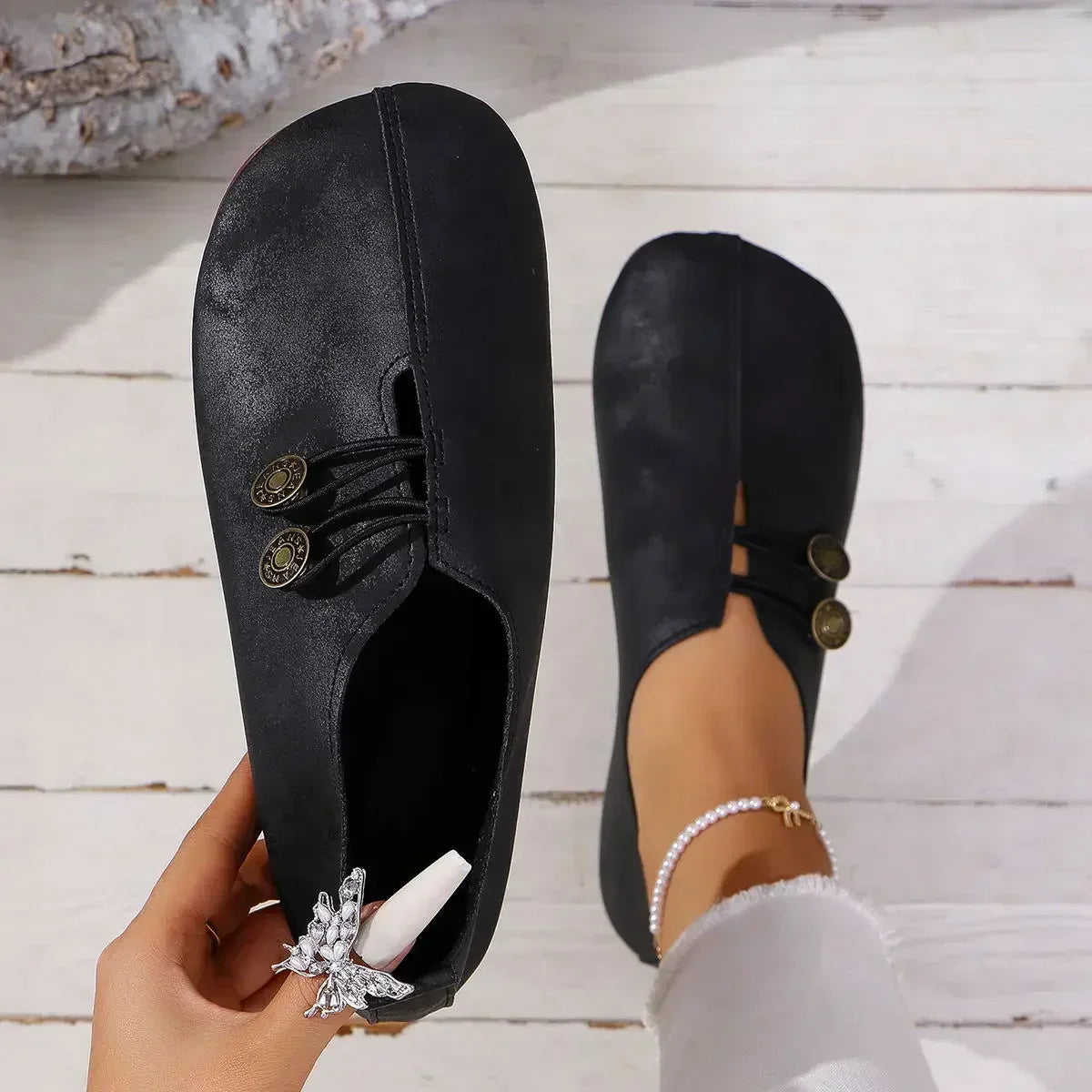 Elisa Soft Suede Women's Orthopedic Loafers