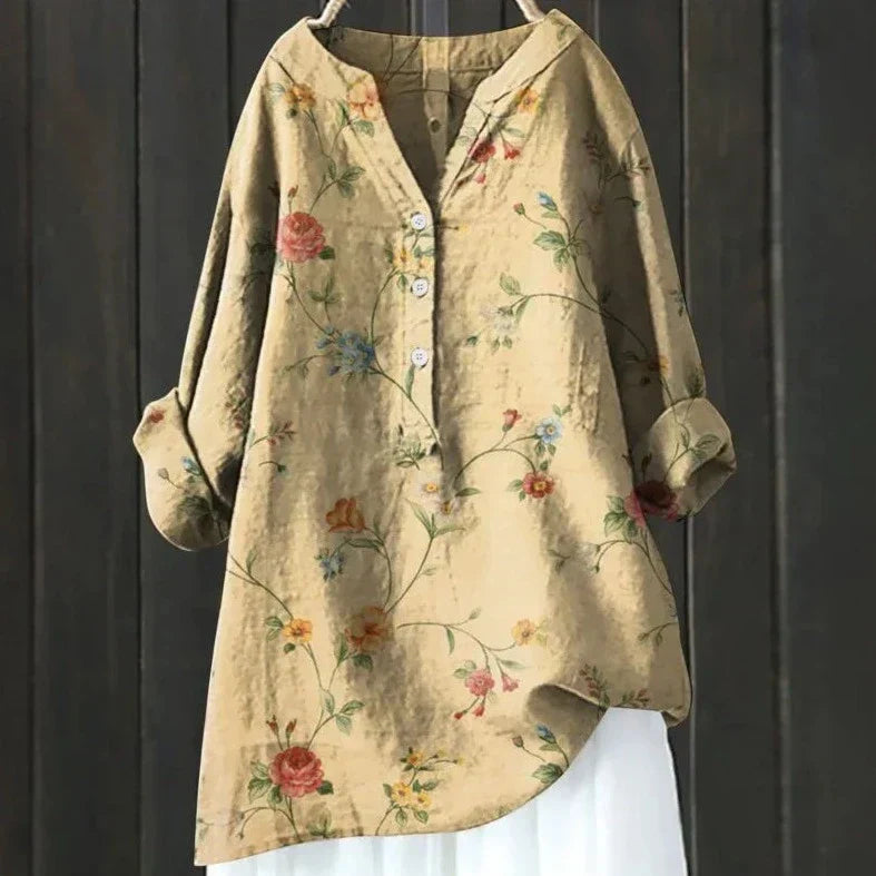 Farrah™ Elegant Floral Blouse 