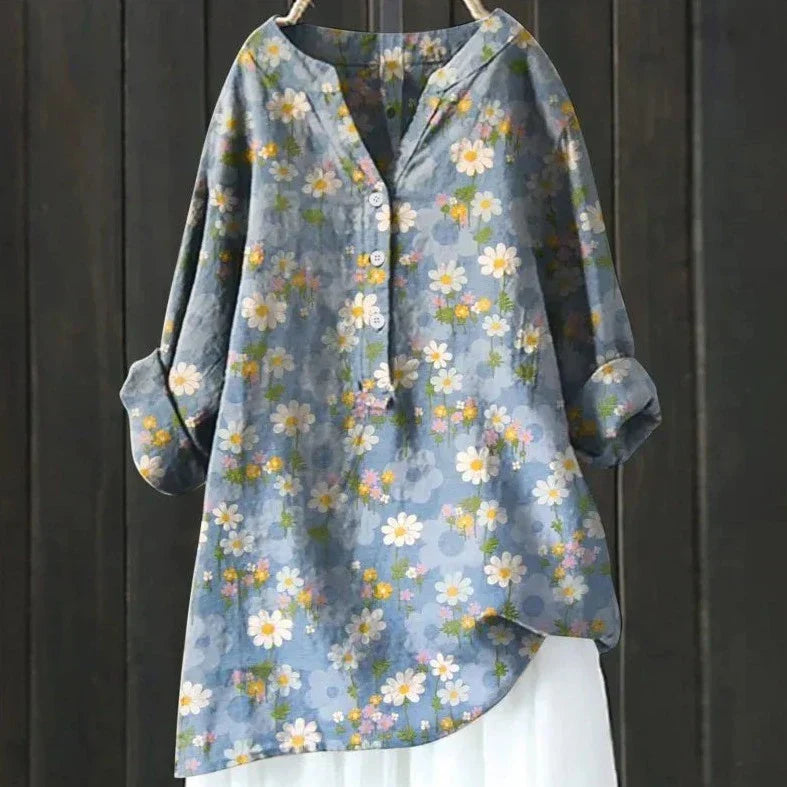 Farrah™ Elegant Floral Blouse 