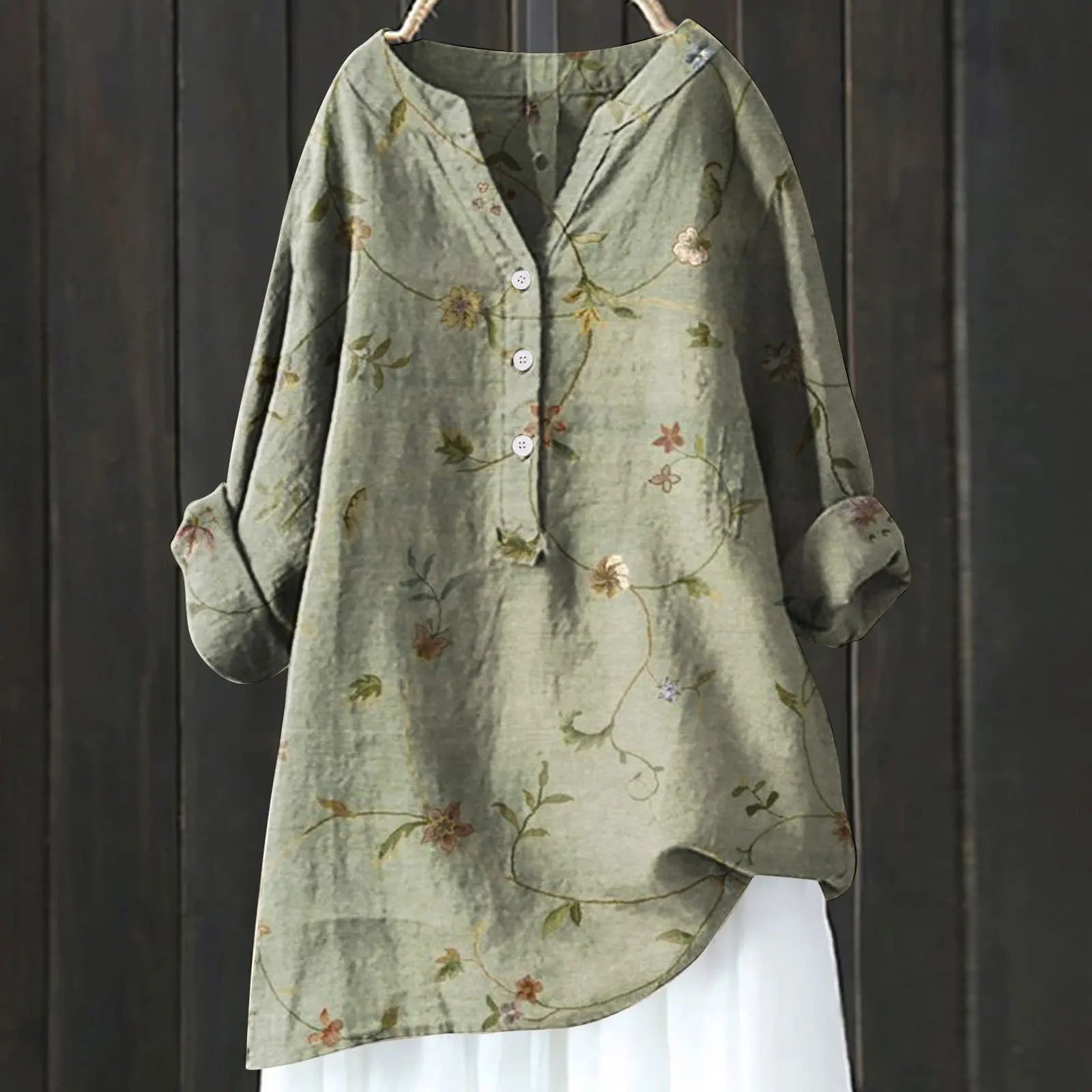 Farrah™ Elegant Floral Blouse 