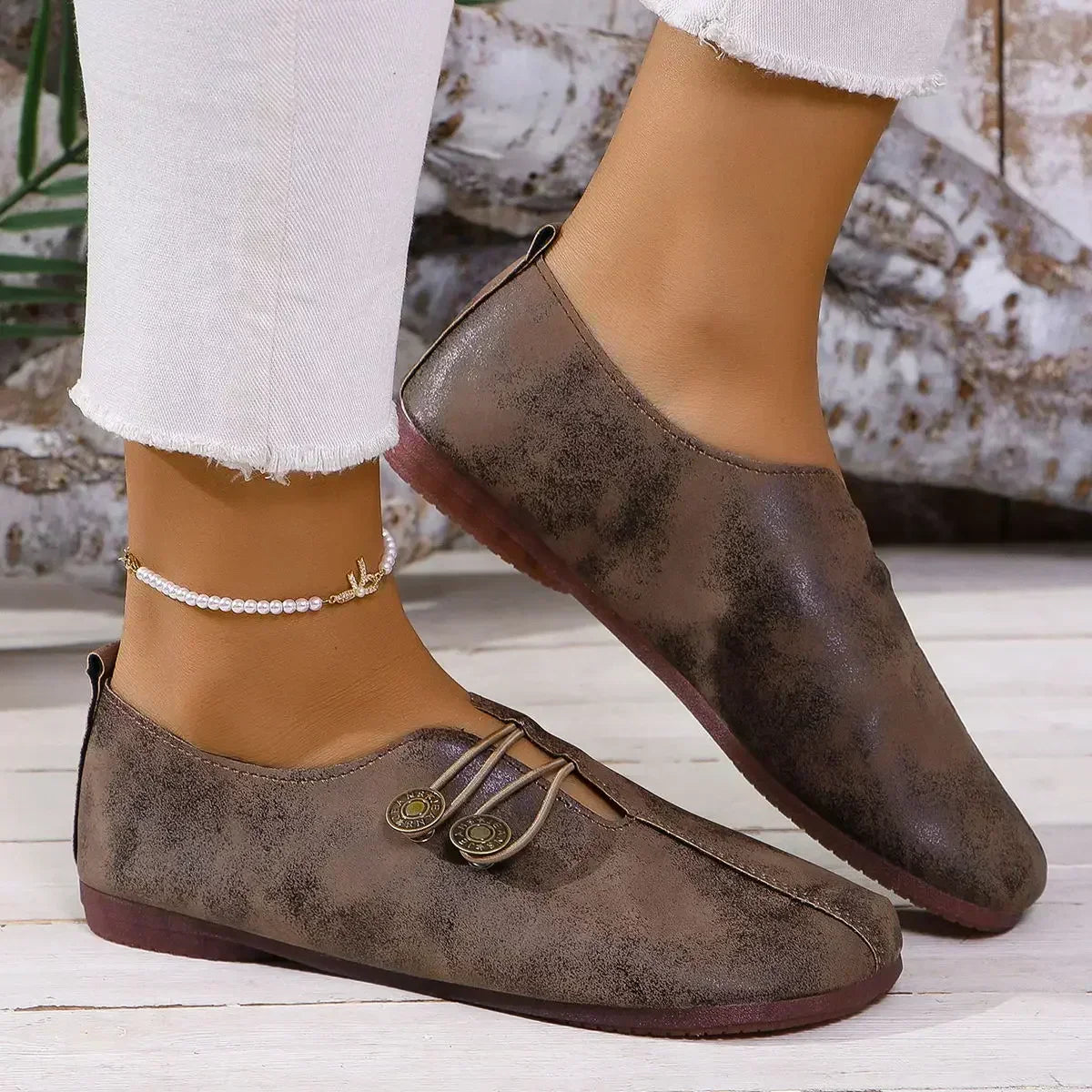 Elisa Soft Suede Women's Orthopedic Loafers