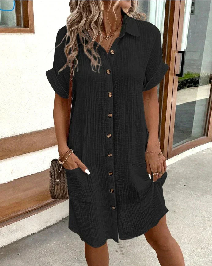 Flora | Stylish Polo Dress 