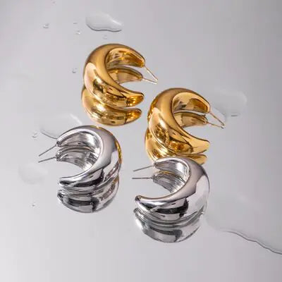 Half Moon Earrings