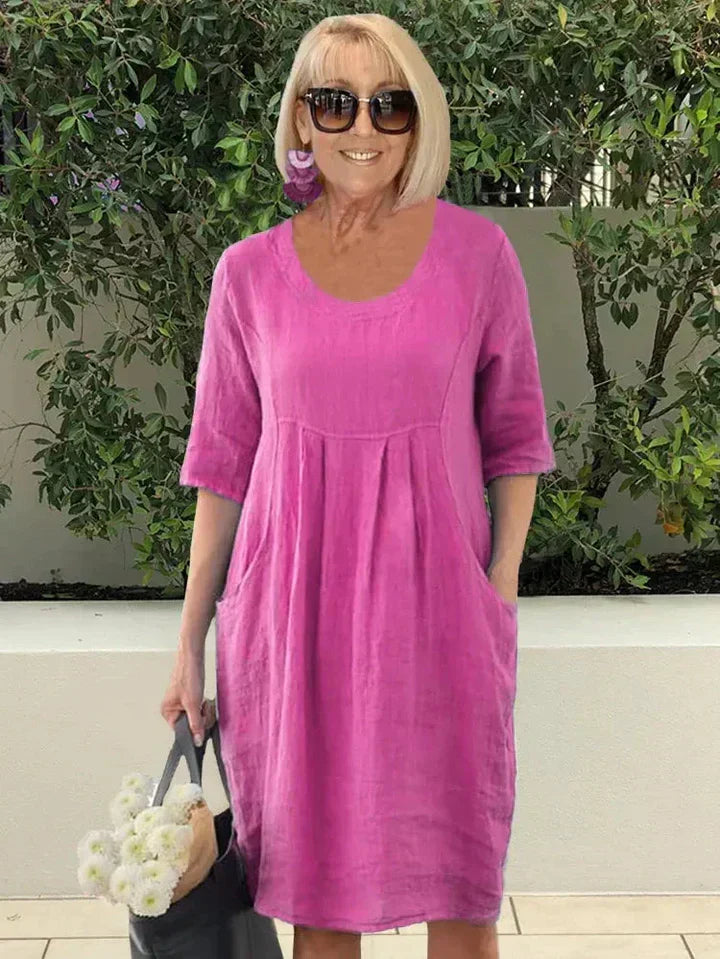 Caroline | Loose Dress with Pockets