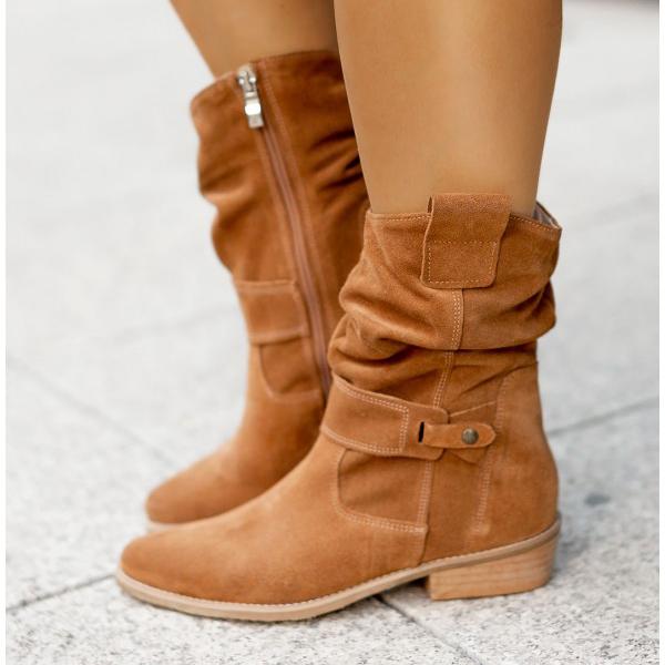 Alexis – Ankle Boots With Zip Closure and Orthopedic Support