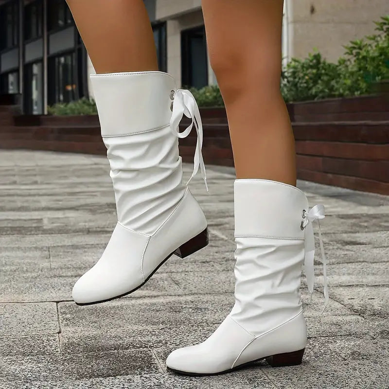 CASSY | ELEGANT MID CALF BOOTS