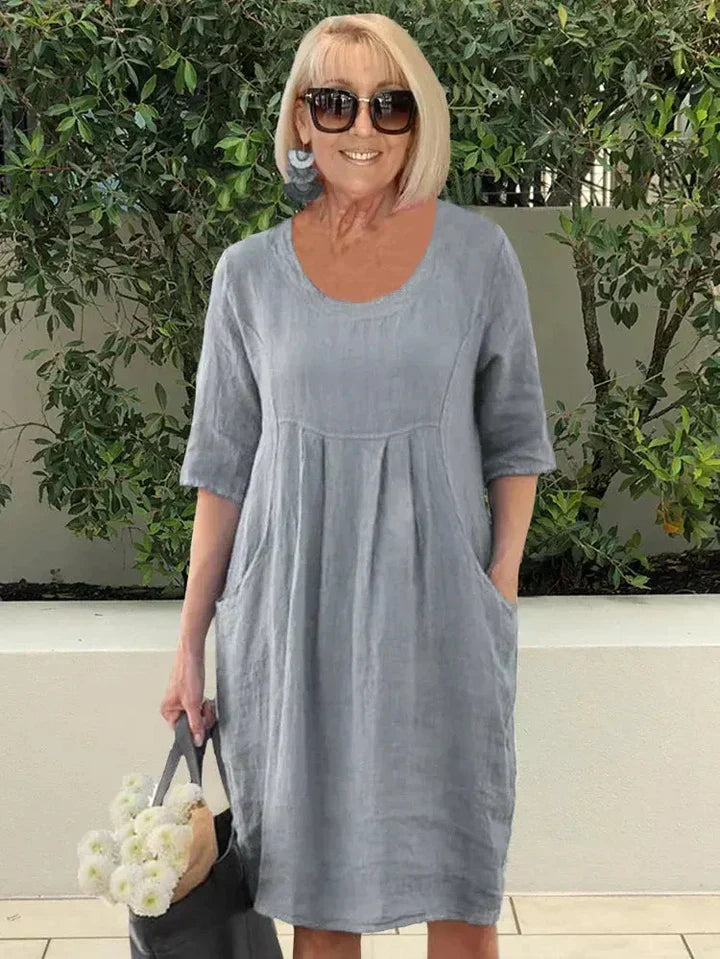 Caroline | Loose Dress with Pockets