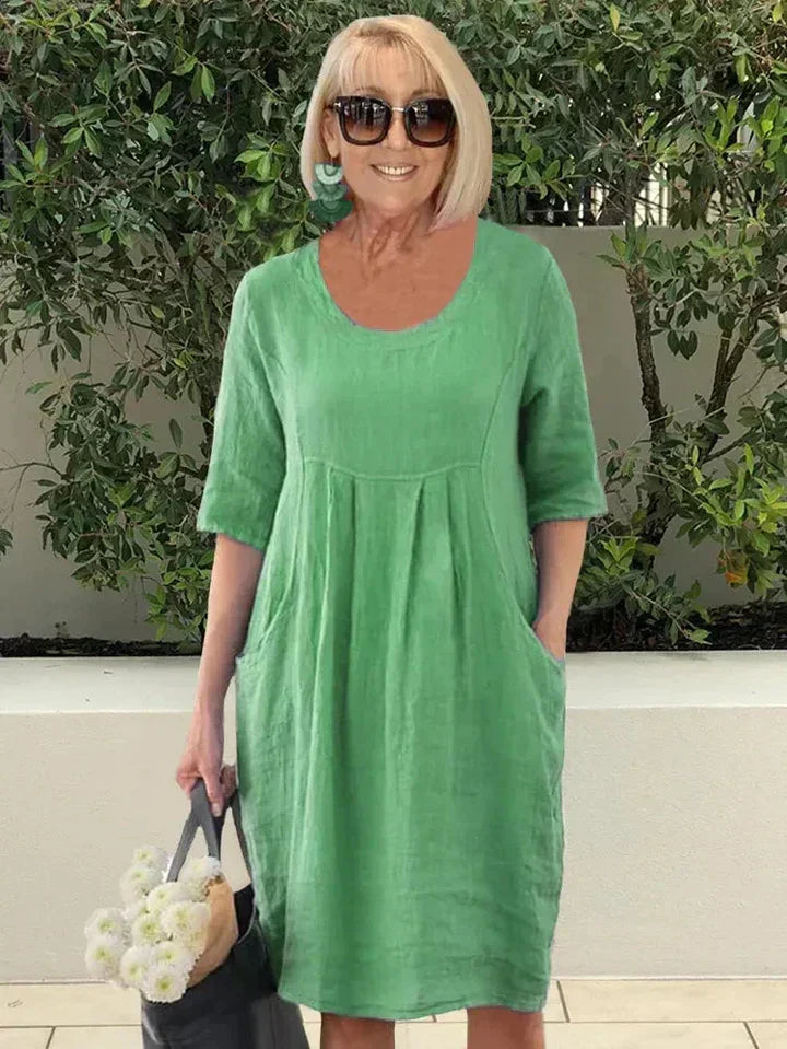 Caroline | Loose Dress with Pockets