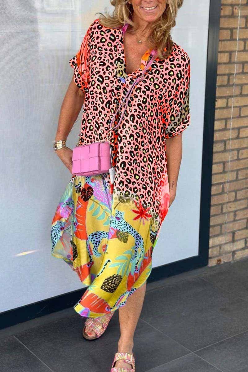 Clara | Casual Leopard Print Dress