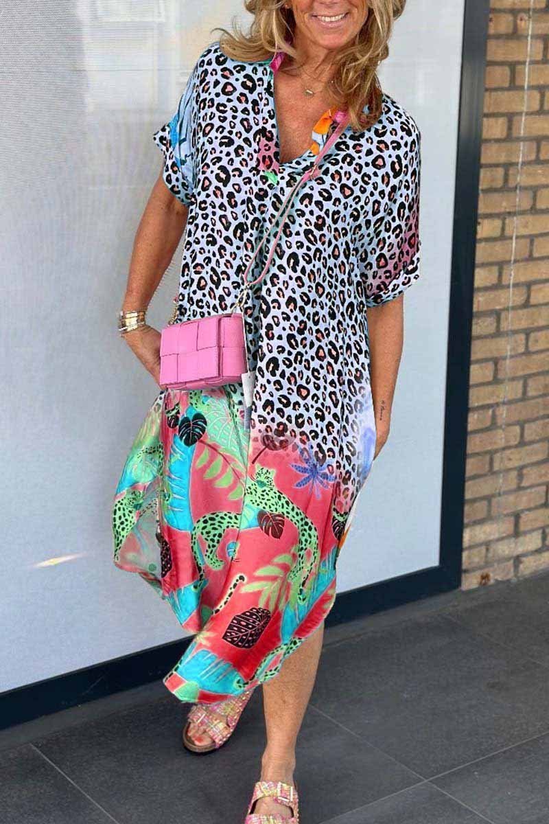 Clara | Casual Leopard Print Dress