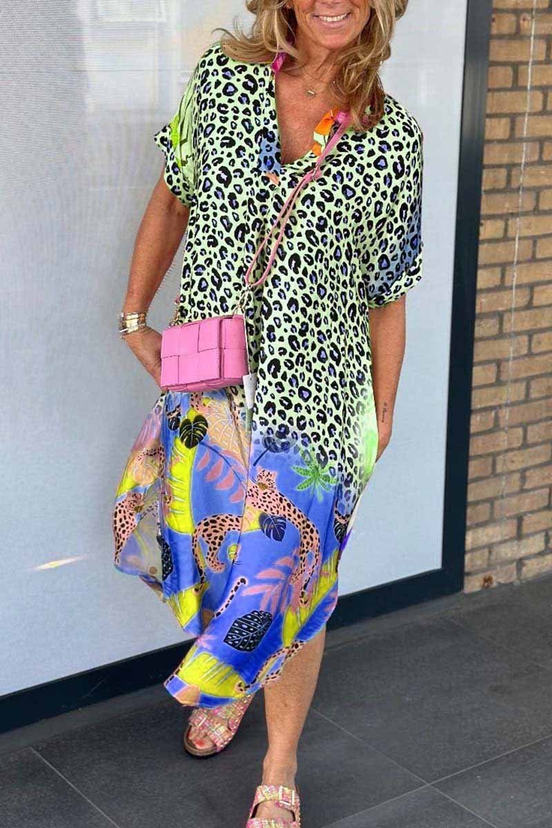 Clara | Casual Leopard Print Dress