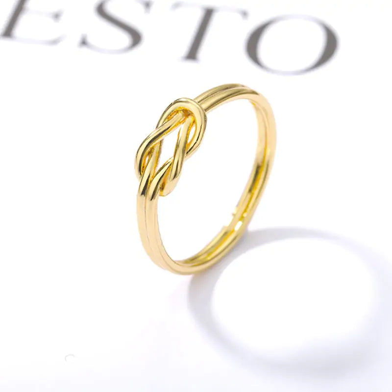 Lemniscate 'Infinity' Ring