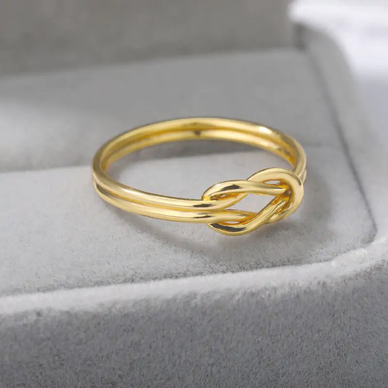 Lemniscate 'Infinity' Ring