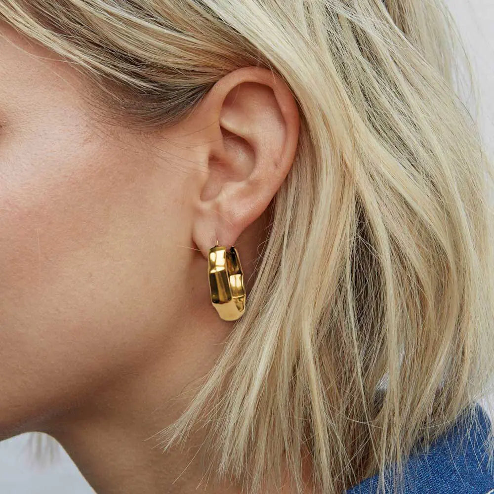 Bamboo Ring Earrings